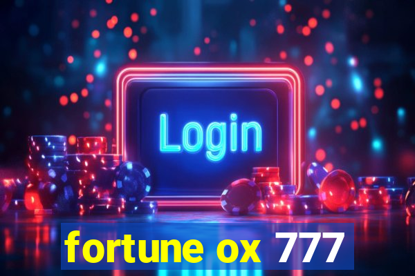 fortune ox 777